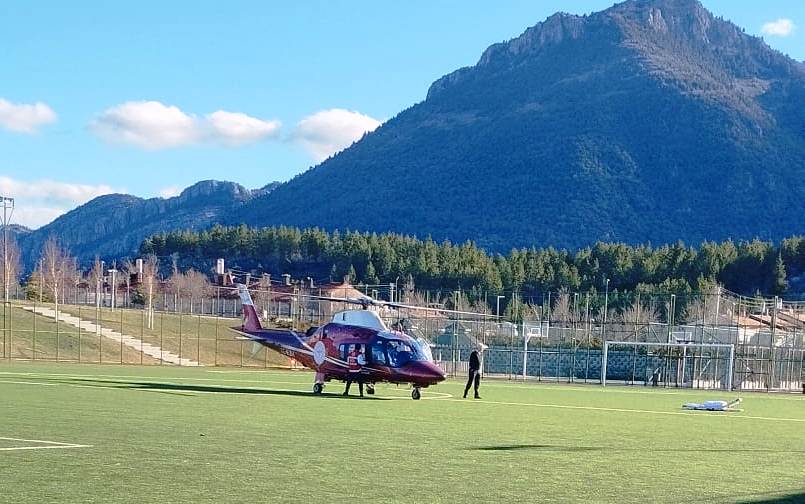 Seydişehir’de Kalp Krizi Geçiren Hasta İçin Hava Ambulansı Havalandı