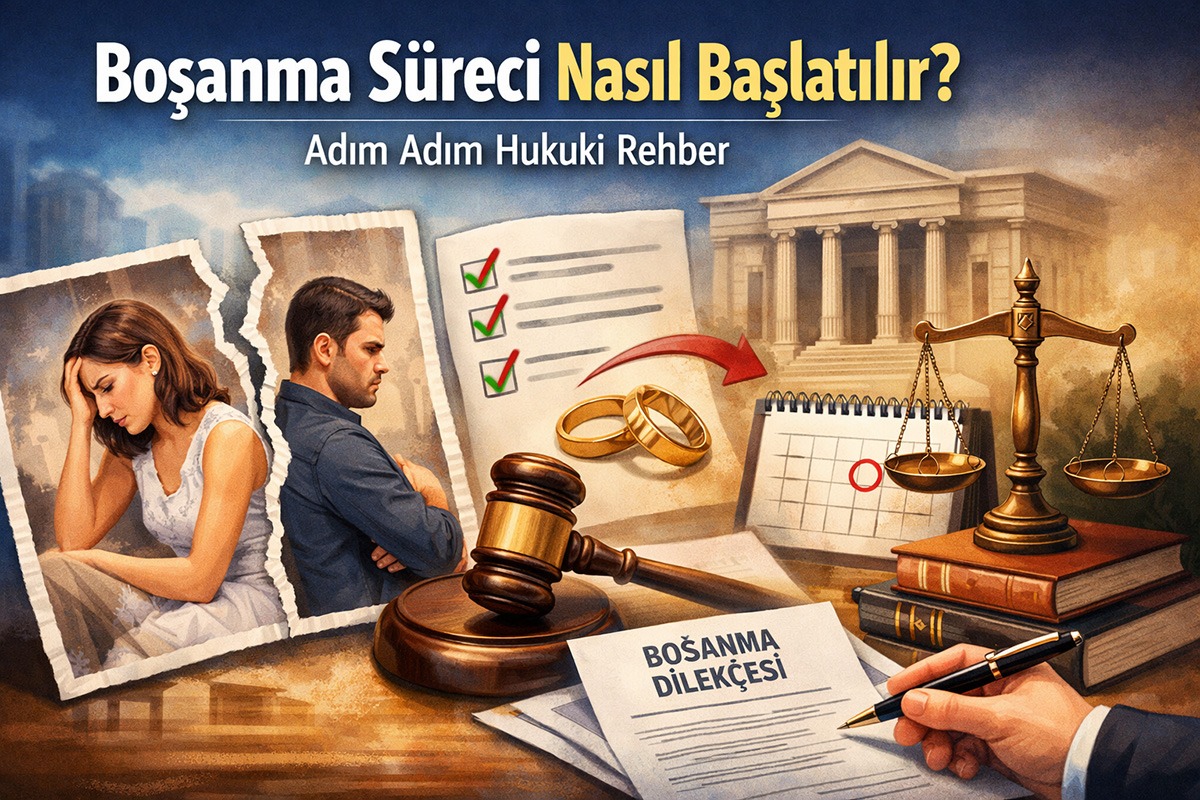 Boşanma Süreci Nasıl Başlatılır? Adım Adım Hukuki Rehber