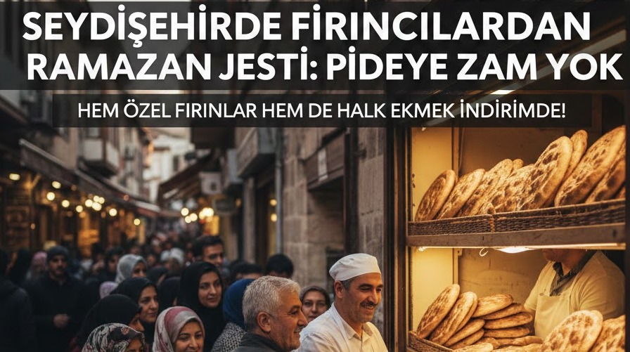 Seydişehir’de Ramazan Bereketi: Fırıncılardan "Zam Yok" Kararı!