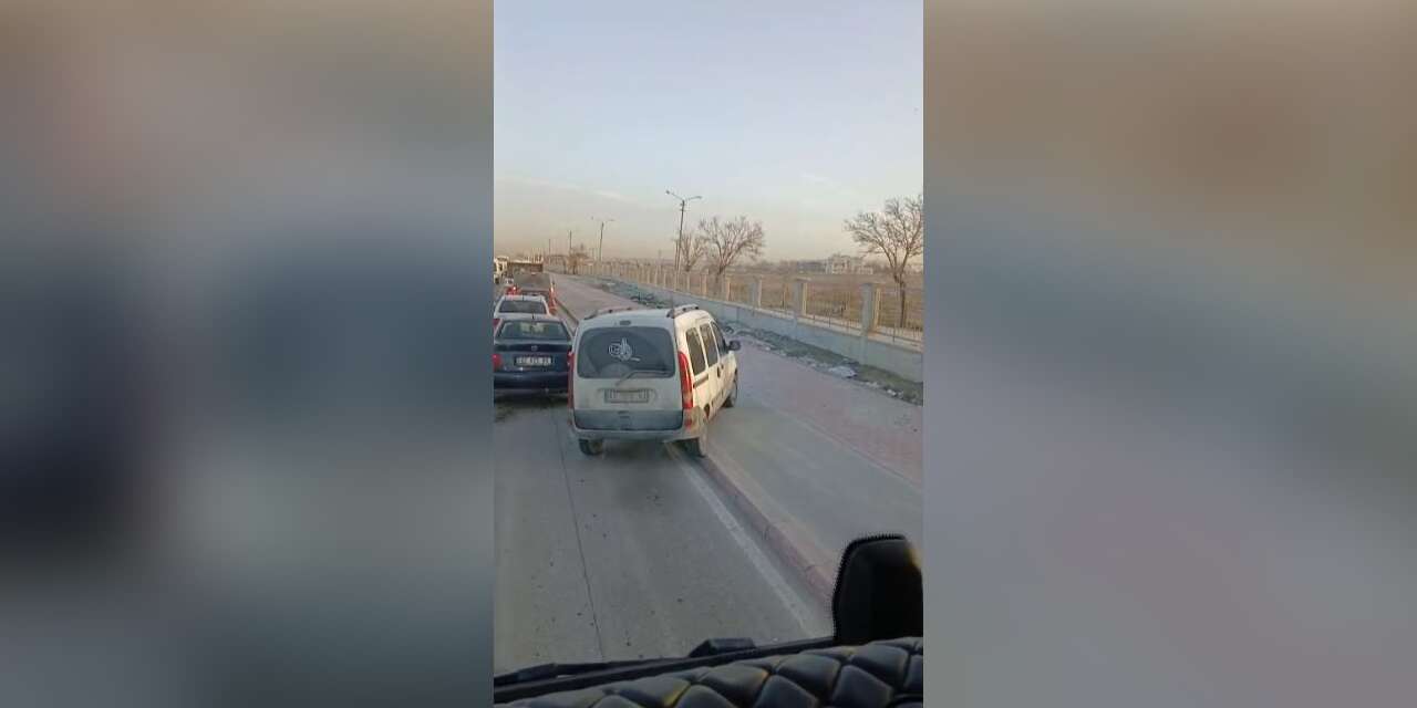 KONYA'DA BANKETTEN GİDEN SÜRÜCÜYE CEZA