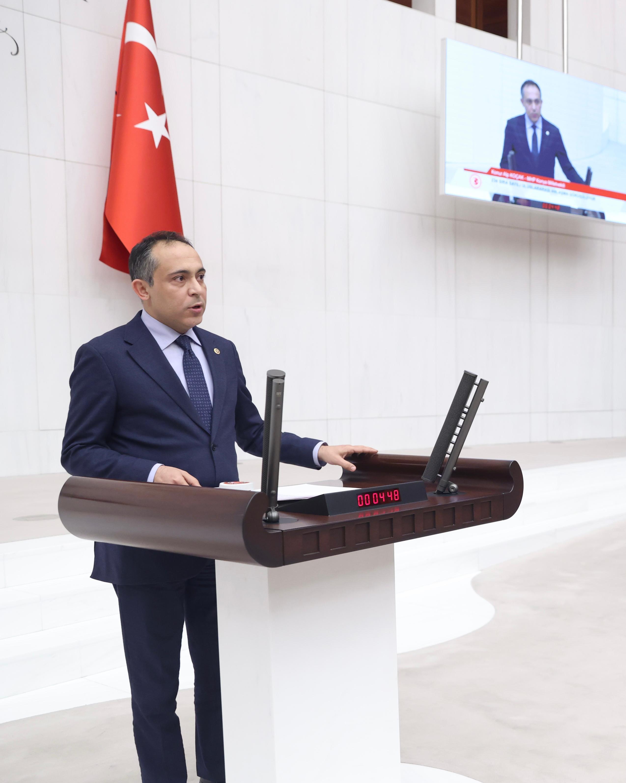 KOÇAK’TAN EREĞLİ HAMLESİ:  İL OLSUN KANUN TEKLİFİ TBMM’ DE