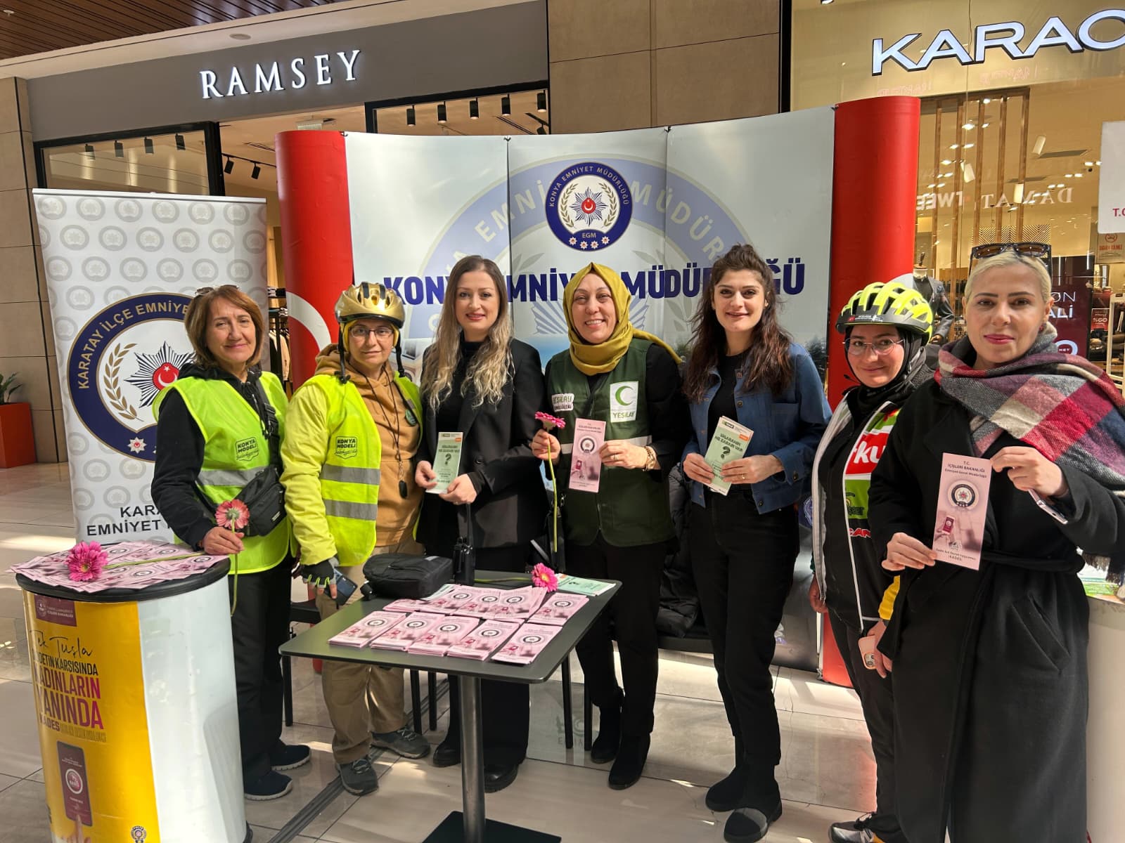 KONYA POLİSİ 8 MART’TA KADES TANITIMI YAPTI