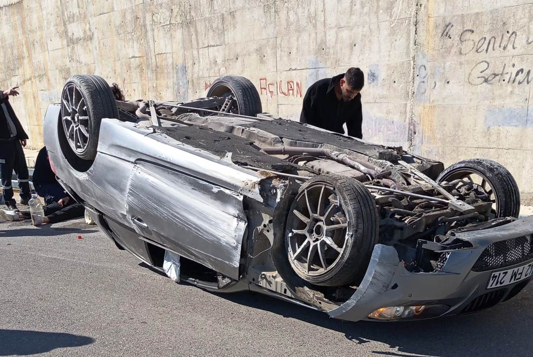 Seydişehir’de Korkutan Kaza:  Takla Atan Otomobilde 4 Yaralı!