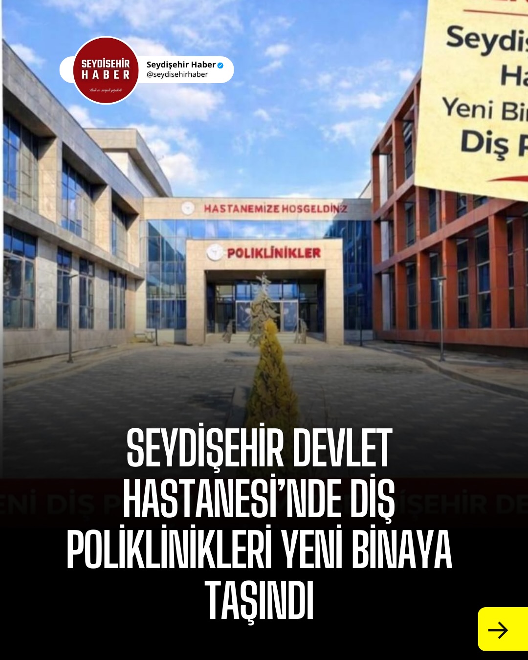 Seydişehir Devlet Hastanesi Diş Polikliniği Yeni Binaya Taşındı