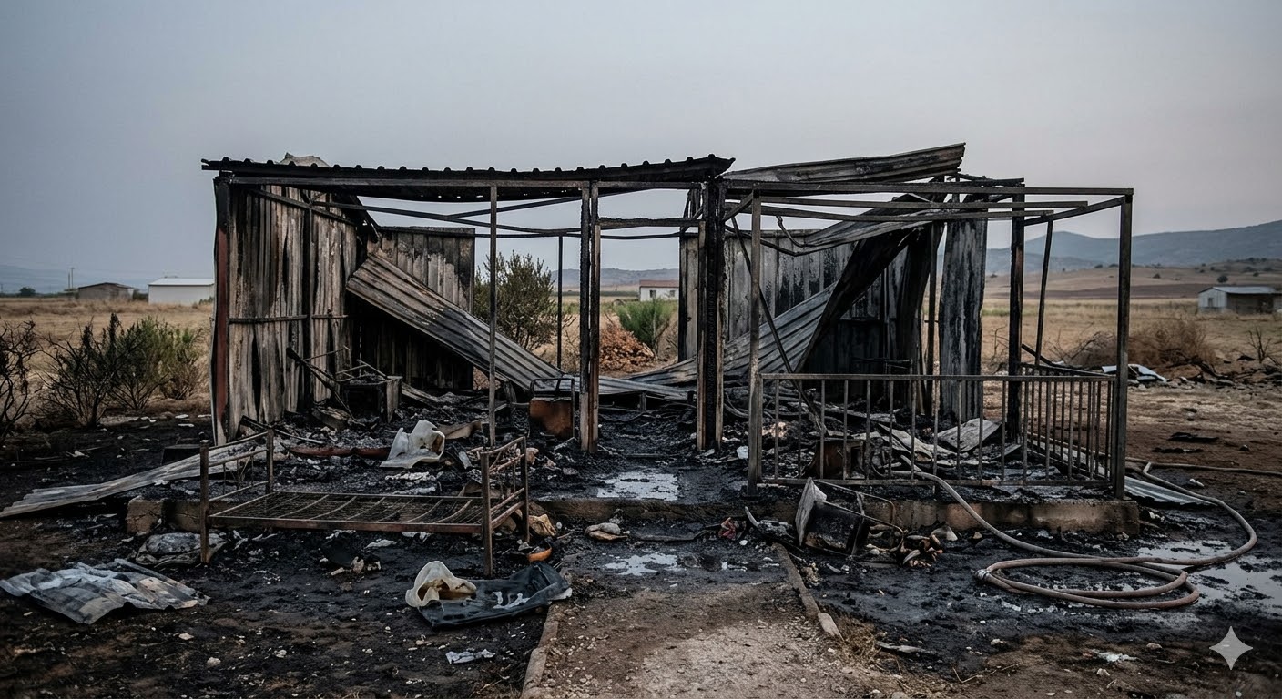 Antalya’da Kahreden Yangın: Hamile Anne ve 5 Çocuğu Hayatını Kaybetti