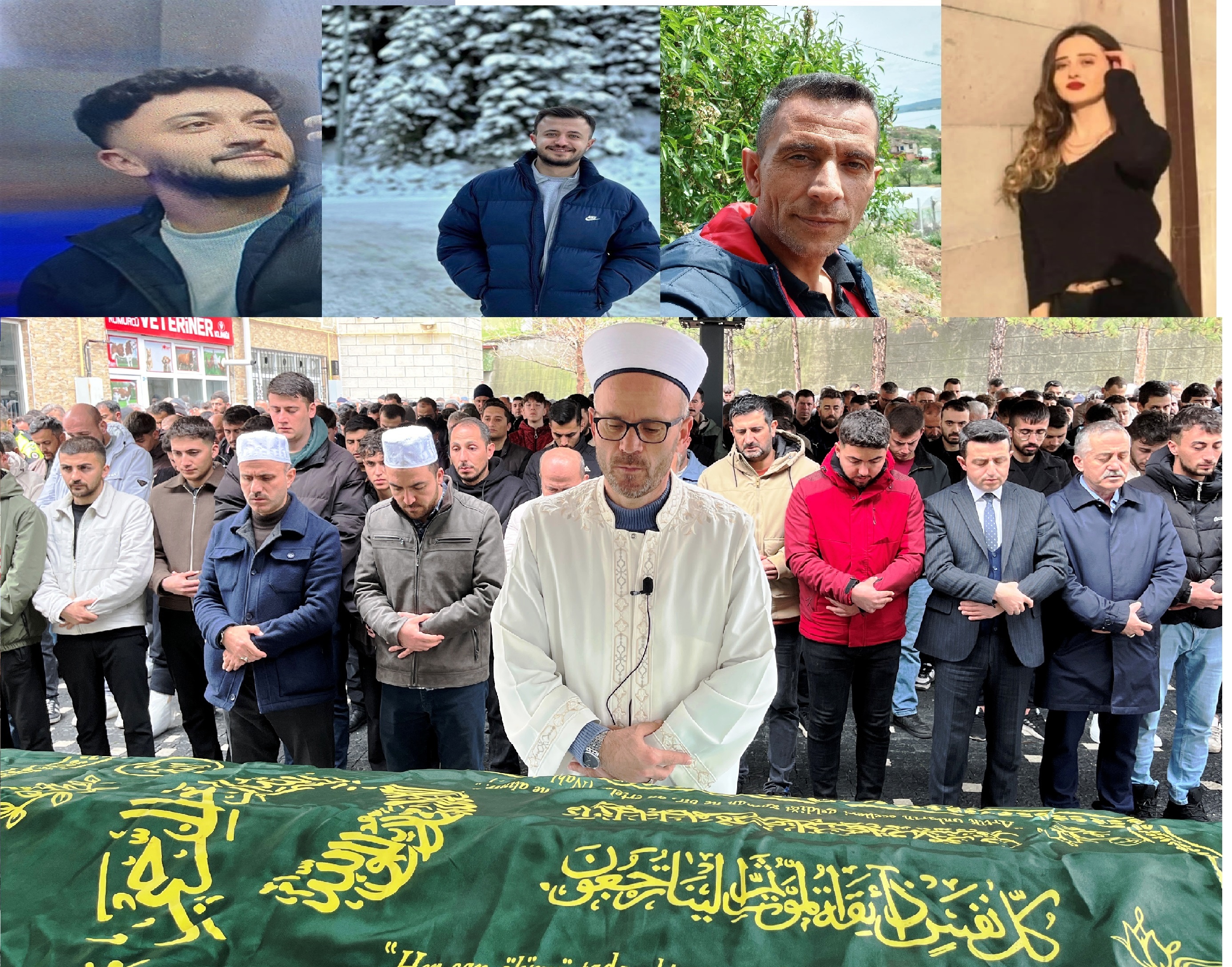 Ankara'daki kazada ölen 5 kişi, son yolculuklarına uğurlandı