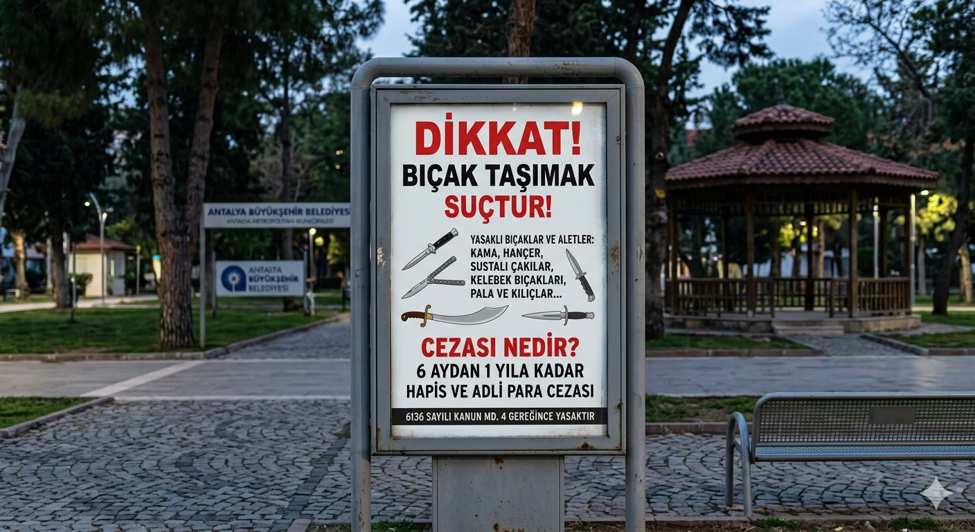 "Kendimi Koruyorum" Demeyin, Hapse Girmeyin! Bıçak Taşımanın Ağır Bedeli