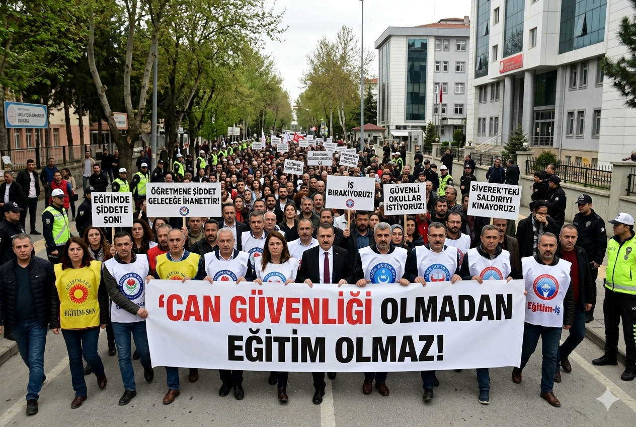 EĞİTİMDE ŞİDDETE KARŞI TÜRKİYE GENELİNDE İŞ BIRAKMA EYLEMİ!