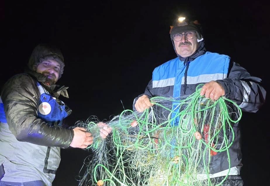 Suğla Gölü’nde Kaçak Avcılığa Geçit Yok: 800 Metrelik Ağ İmha Edildi