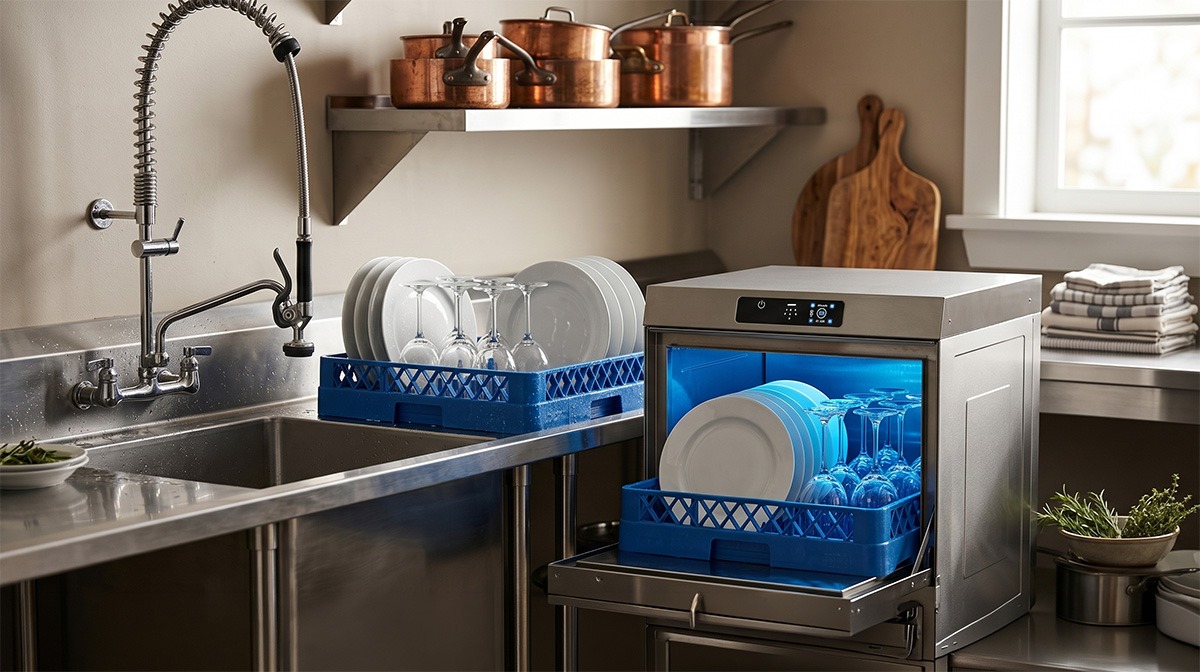 Endüstriyel Bulaşık Makinesi Nedir? Restoran ve Kafeler İçin Doğru Seçim Rehberi