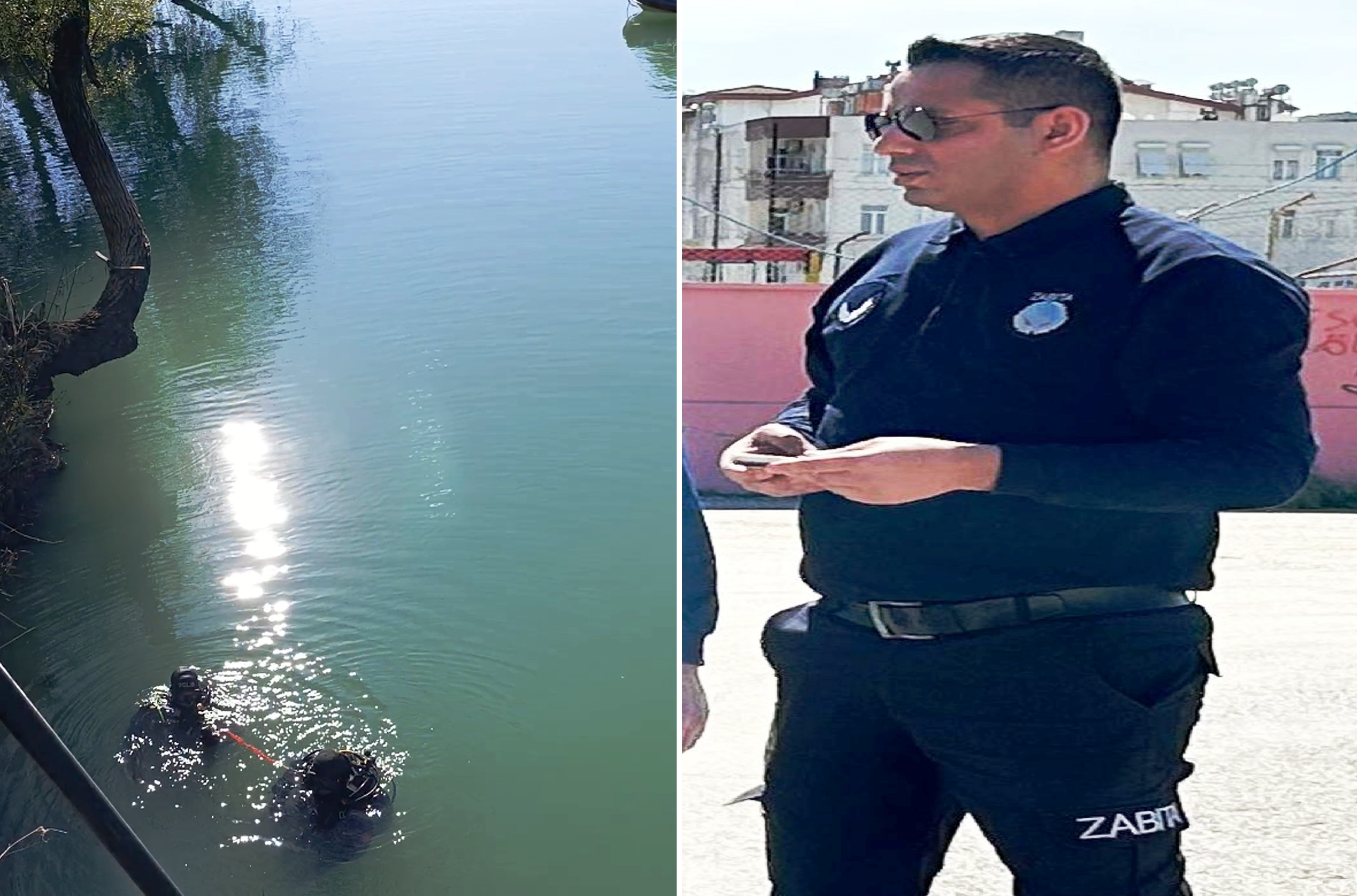  Manavgatta 8 gündür kayıp olan zabıta hem karada hem ırmakta aranıyor