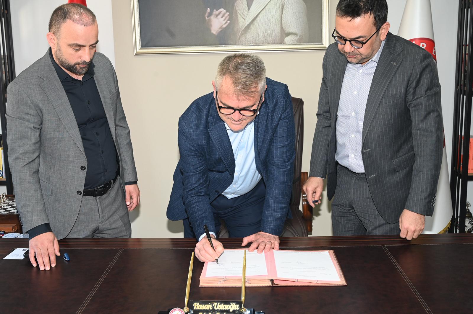 SEYDİŞEHİR'DE DOĞALGAZ PROTOKOLÜ İMZALANDI