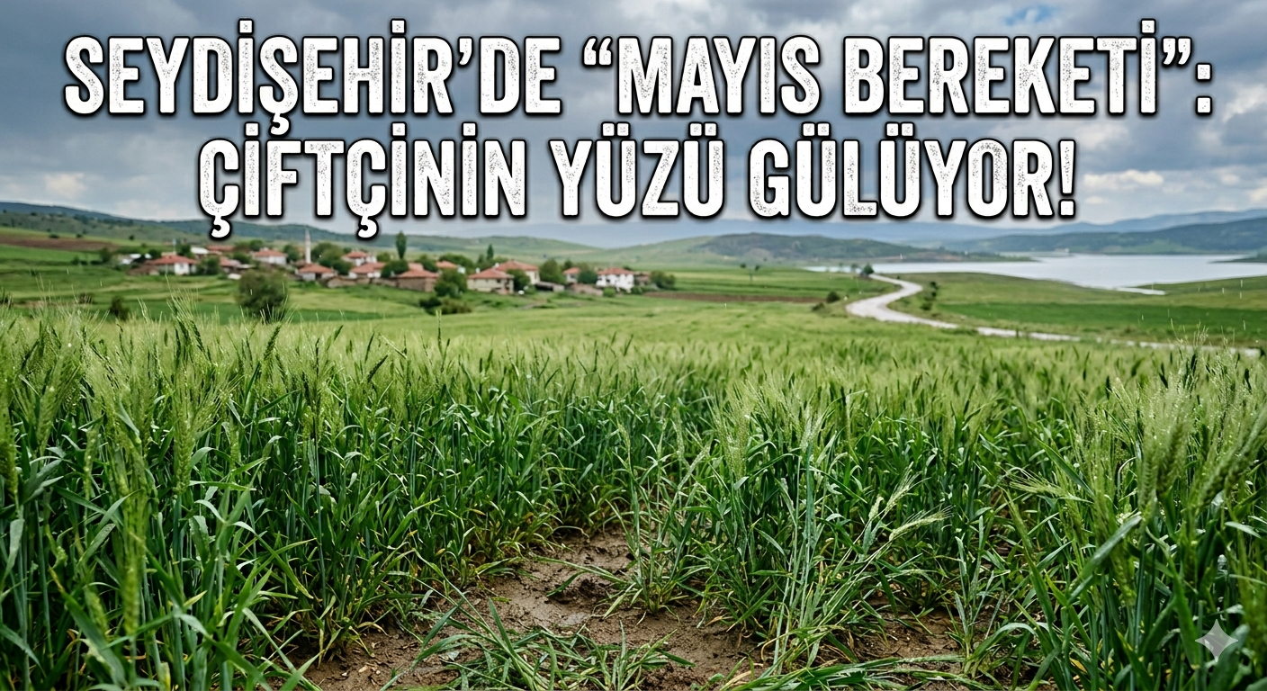 Seydişehir’de "Mayıs Bereketi": Çiftçinin Yüzü Gülüyor!