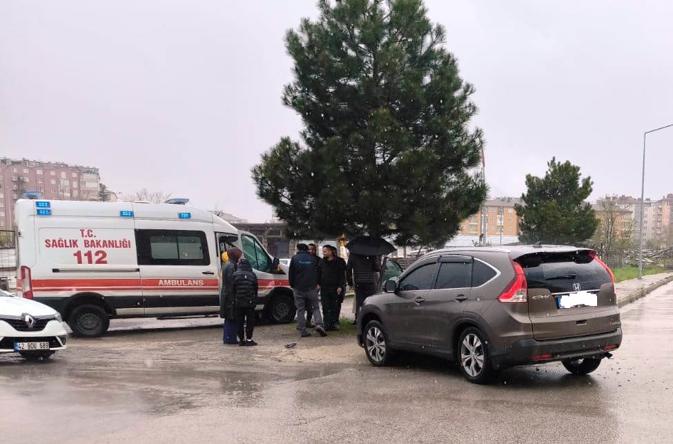 Seydişehir’de otomobil Cip Çarpıştı: 1 Yaralı