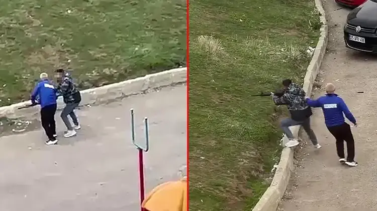Sosyal medya hesabı açan eşine kızdı, kayınpederinin evine ateş etti