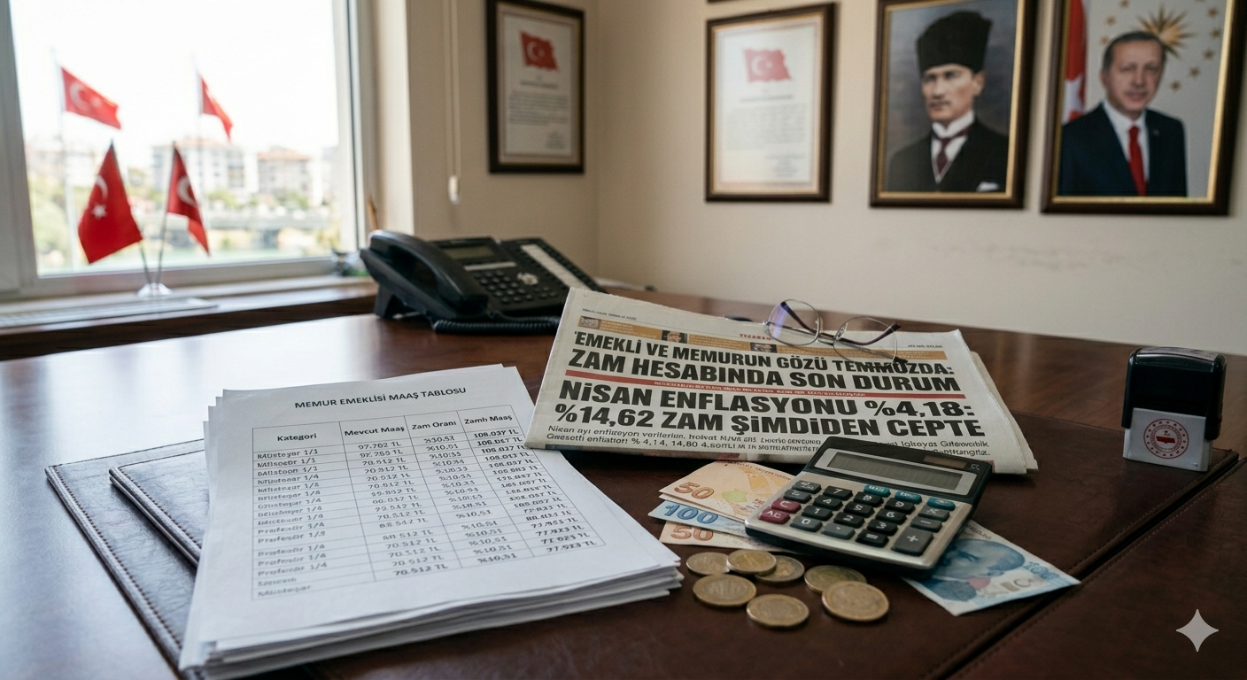 2026 Temmuz Zammı Netleşiyor: Emekli ve Memur Maaşlarında Son Durum
