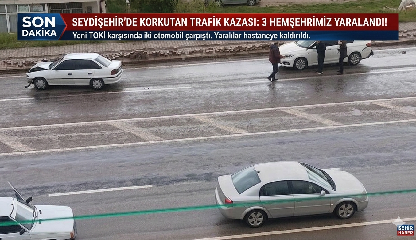 Seydişehir'de trafik kazası: 