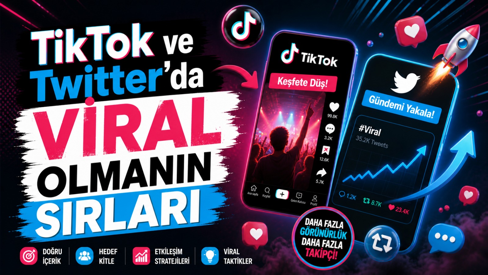 TikTok ve Twitter'da Viral Olmanın Yeni Kuralları 2026