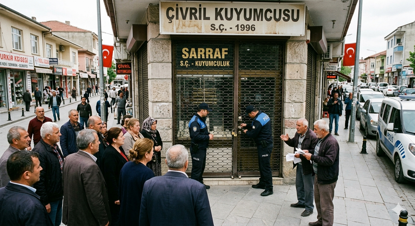 Çivril’de "Emanet Altın" Şoku: 30 Yıllık Sarraf 100 Kilo Altınla Kayıplara Karıştı