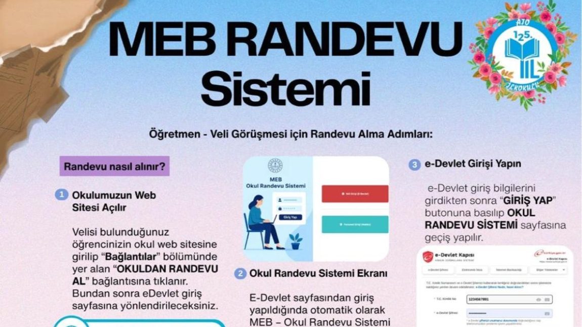 Okullarda yeni dönem: Veli Randevu Sistemi genişletiliyor – Okul veli adına randevu oluşturabilecek