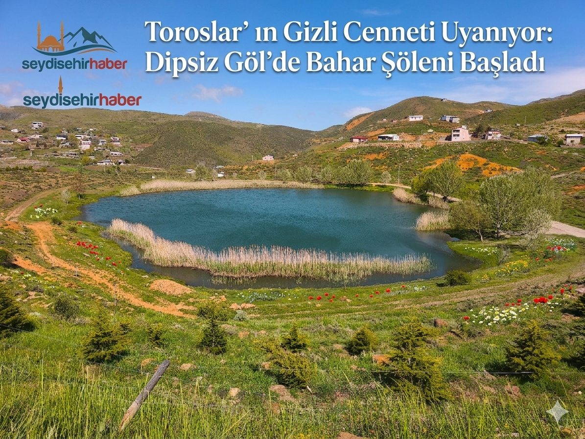 Toroslar’ın Gizli Cenneti Uyanıyor: Dipsiz Göl’de Bahar Şöleni Başladı