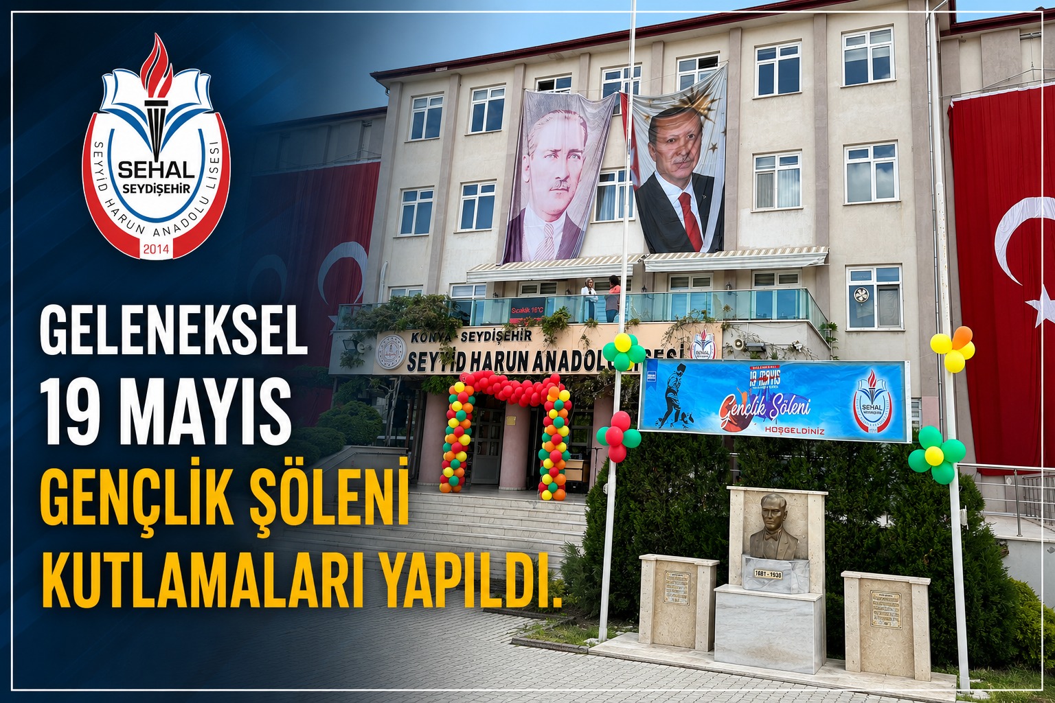 SEHALDE  GELENEKSEL 19 MAYIS GENÇLİK ŞÖLENİ