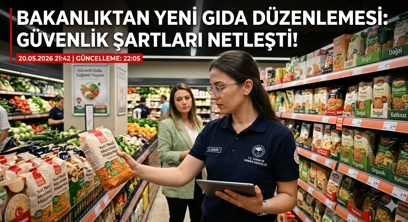 Bakanlıktan Dev Gıda Devrimi: "Yeni Gıda" Dönemi ve Güvenlik Şartları Resmen Başladı!