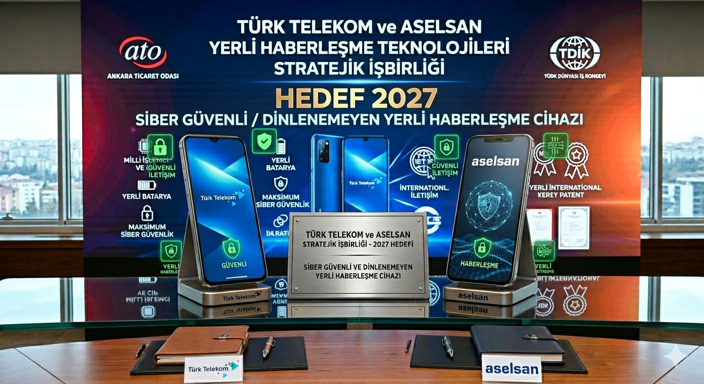Teknolojide Tarihi Güç Birliği: Türk Telekom ve ASELSAN Yerli Akıllı Telefon İçin Düğmeye Bastı!