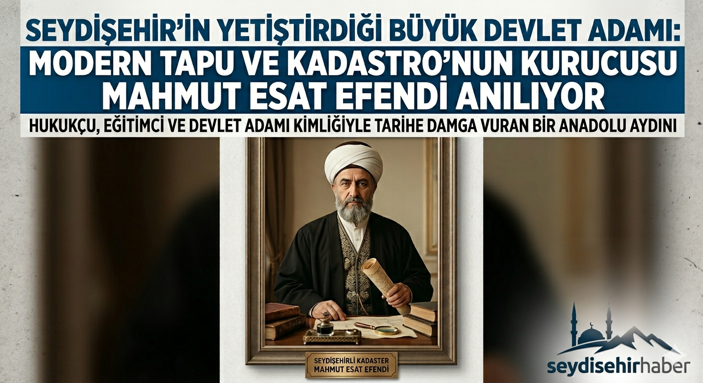 Seydişehir’in Yetiştirdiği Büyük Devlet Adamı: Mahmut Esat Efendi