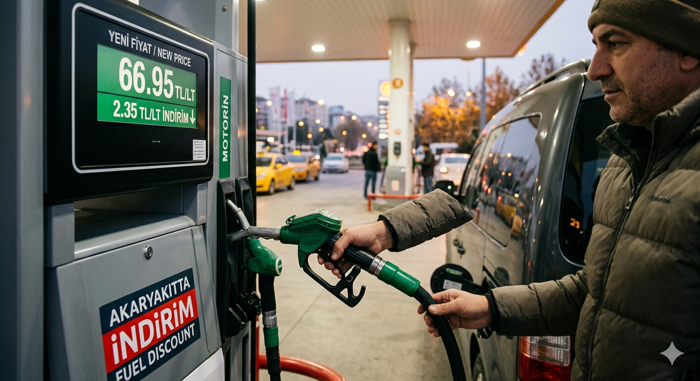 Motorine  İndirim Kapıda: Pompa Fiyatları Geriliyor!