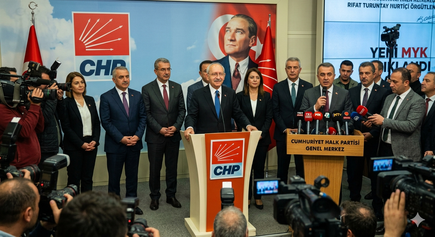 Kılıçdaroğlu’nun Yeni "A Takımı" Belli Oldu: CHP’de MYK Listesi Açıklandı
