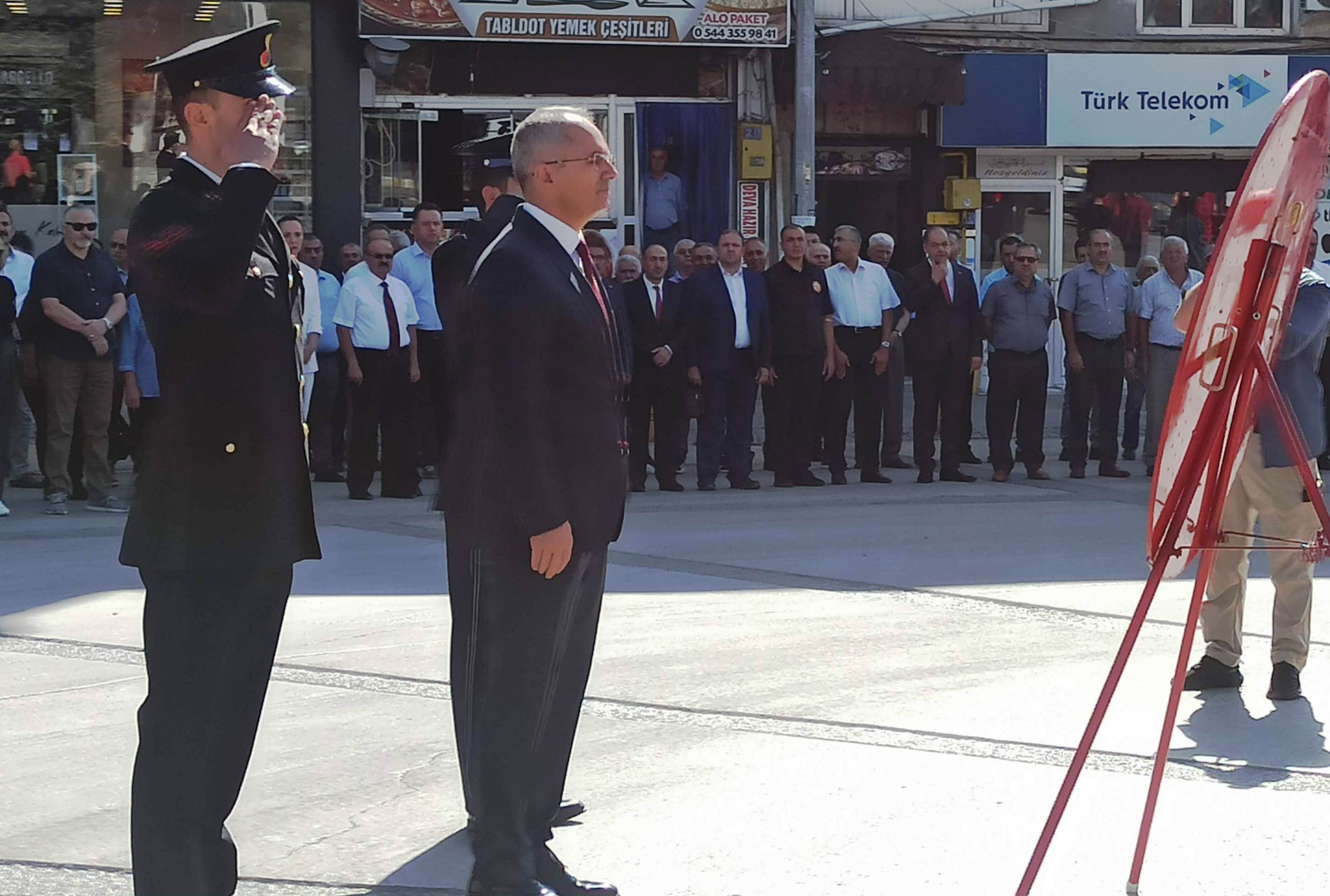 30 Ağustos Zafer Bayramı  Seydişehir de törenle kutlandı
