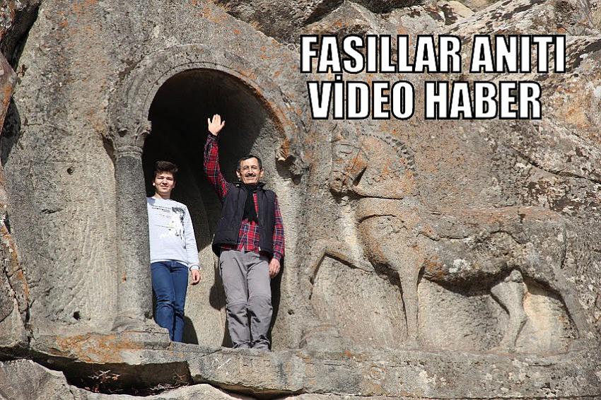 3500 YILLIK  HİTİT DÖNEMİ FASILLAR   KAYA ANITI VİDEO HABER