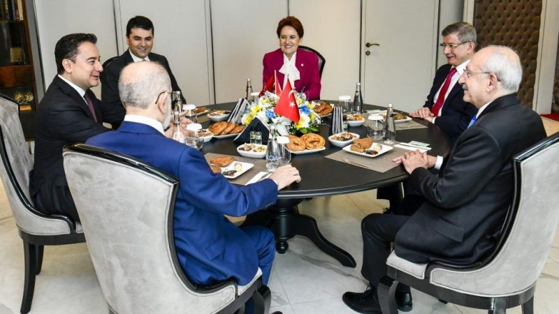 6'lı masa adayı belli oluyor! Canlı yayında duyuruldu