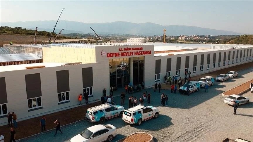 60 günde tamamlanan Defne Devlet Hastanesi hizmete açılıyor