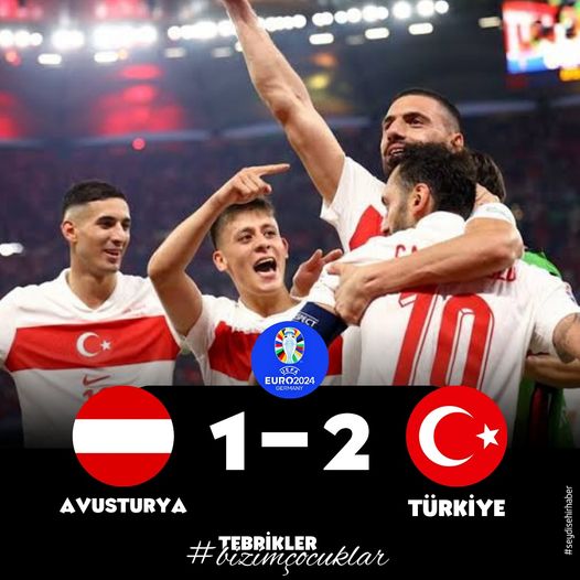 A Milli Takımımız tarih yazıyor! EURO 2024'te çeyrek finaldeyiz