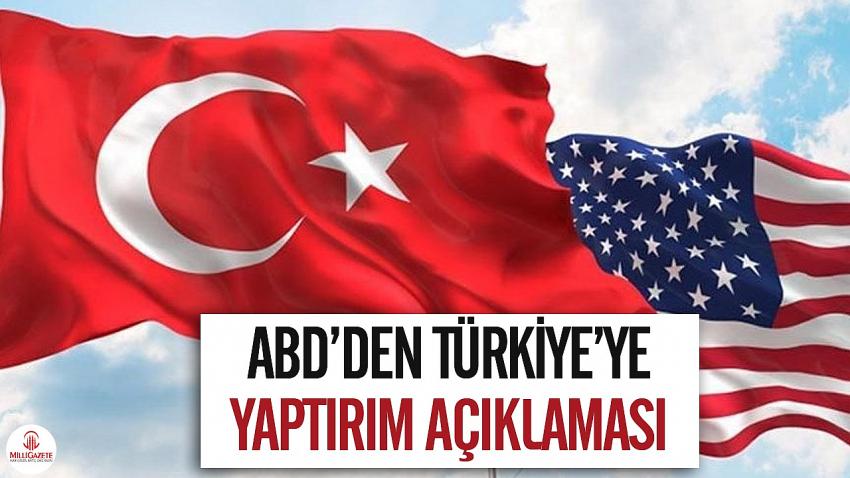 ABD’den Türkiye’ye yaptırım açıklaması: Devreye giriyor