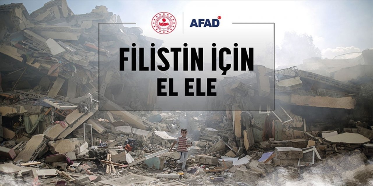 AFAD, Filistin için el ele kampanyasını duyurdu