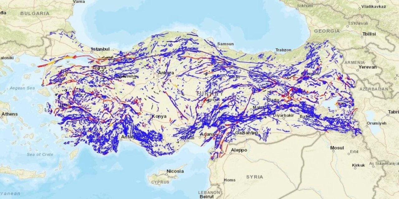AFAD illerin deprem risklerini paylaştı! Listede Konya da var