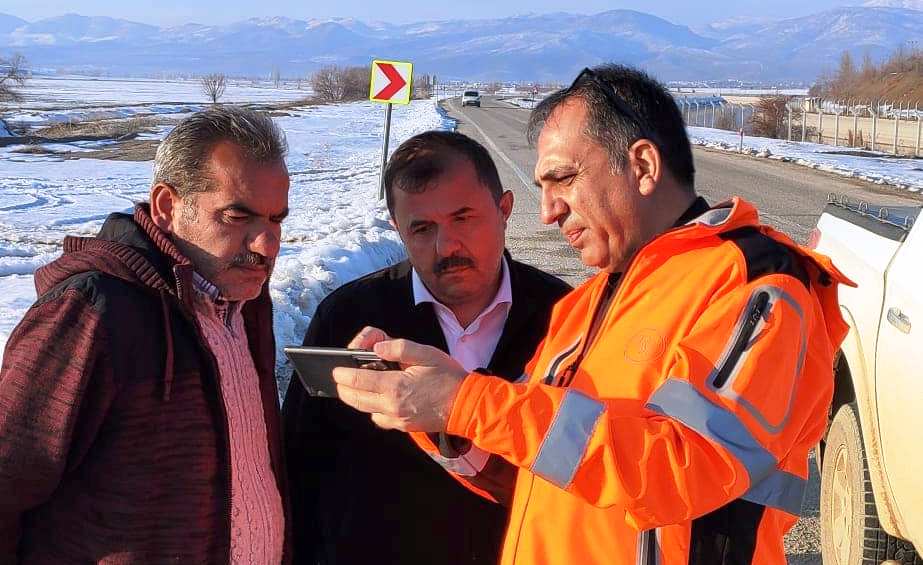 Ahırlı Belediyesi Sugla  Eken  çiftçilerin zarar  görmemesi için hareket geçti