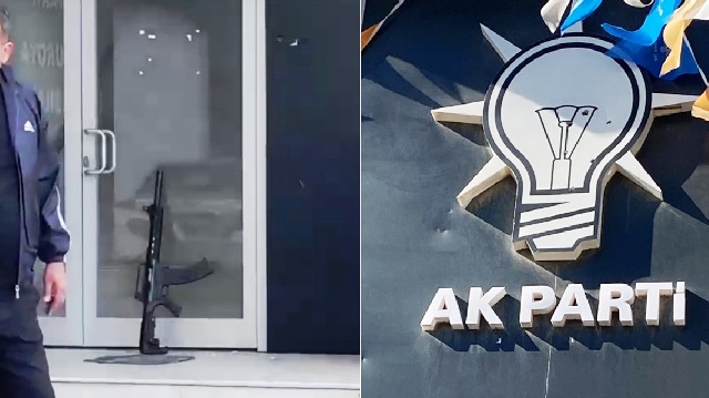 AK Parti Çukurova ilçe binasına silahlı saldırı!