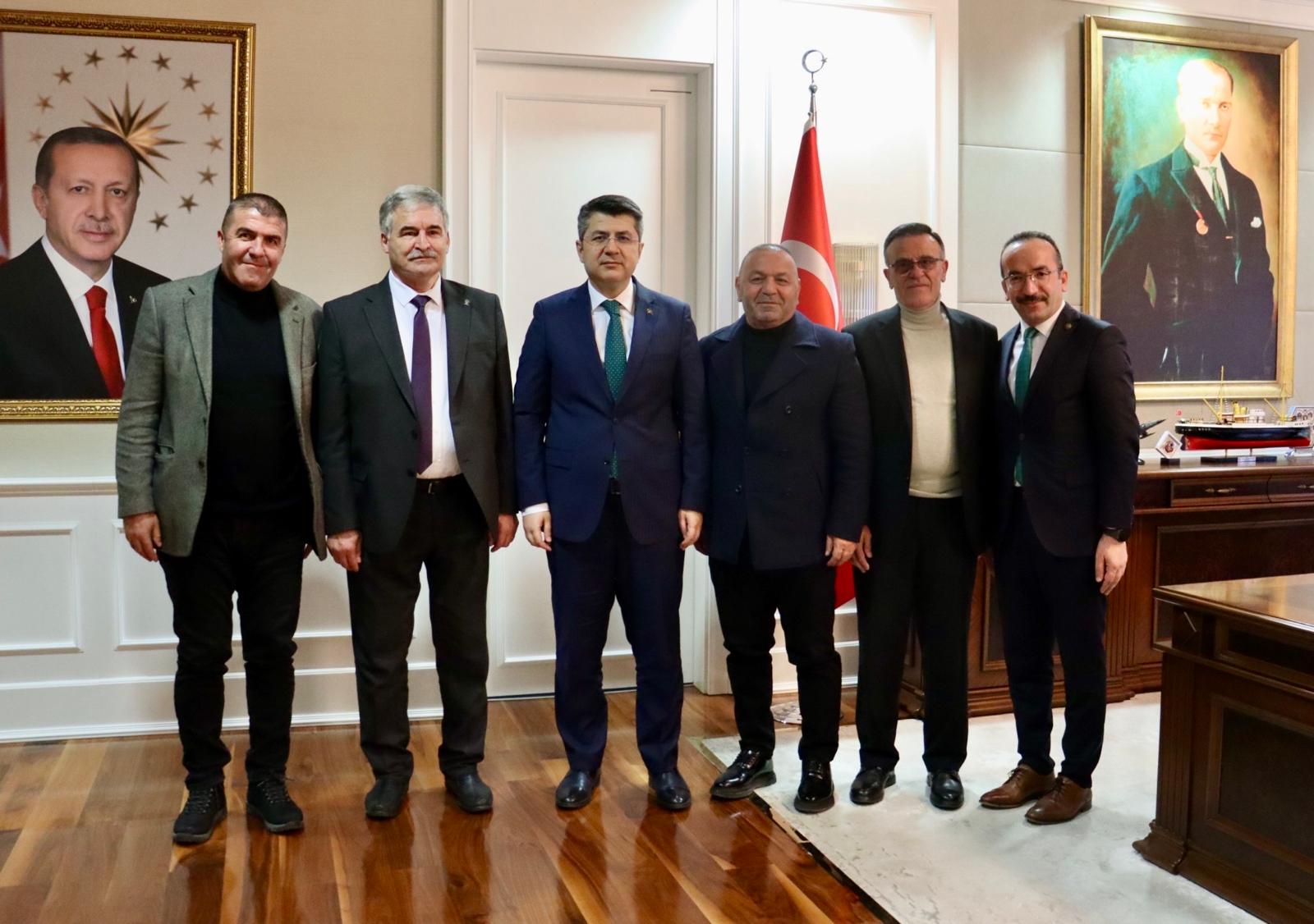 AK PARTİ İLÇE BAŞKANI ARIN ANKARA’DA TEMASLARDA BULUNDU