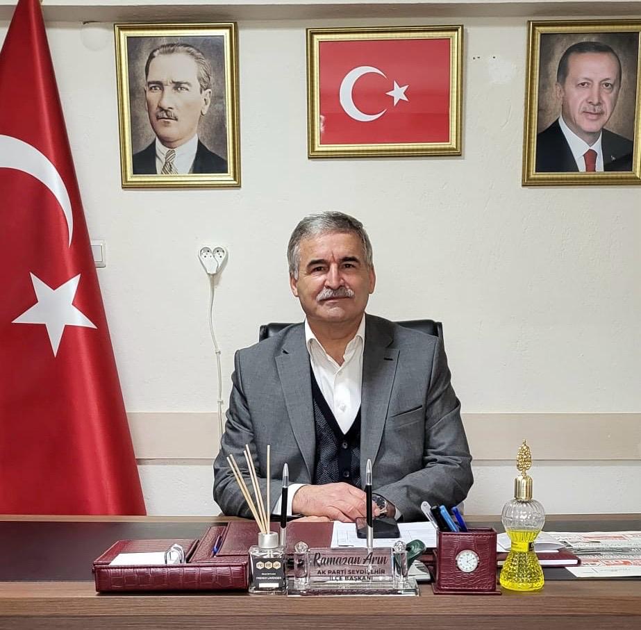 AK PARTİ İLÇE BAŞKANI ARIN’IN POLİS HAFTASI KUTLAMA MESAJI