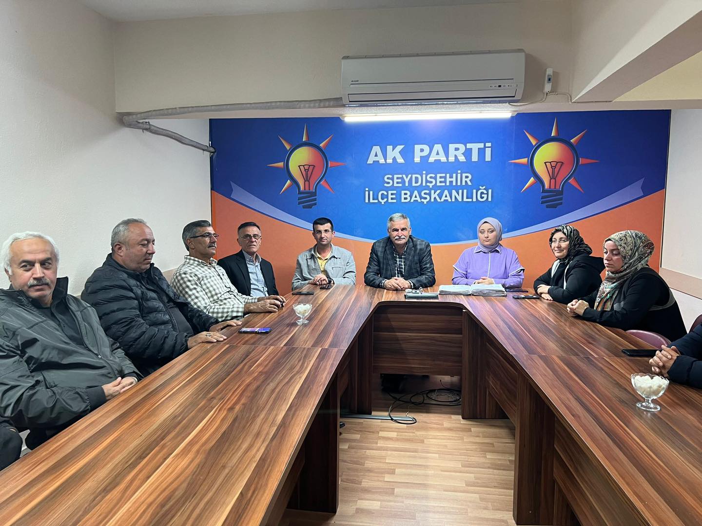 AK PARTİ İLÇE  BAŞKANLIĞINA  RAMAZAN ARIN  GÖREVLENDİRİLDİ