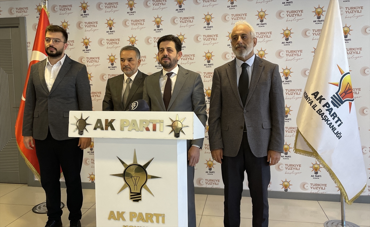 AK Parti Konya İl Başkanlığı'ndan Filistin açıklaması: