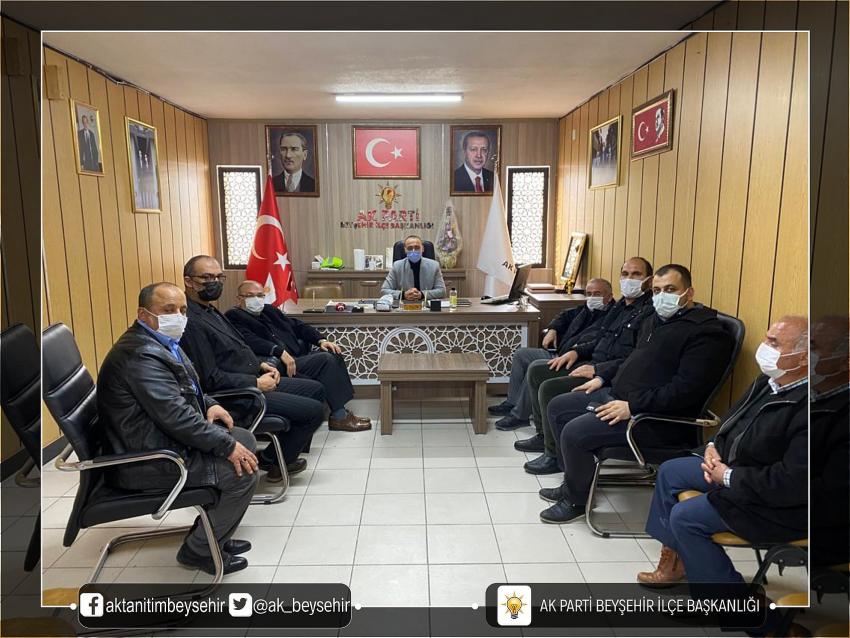 AK PARTİ SEYDİŞEHİR İLÇE TEŞKİLATI'NDAN BEYŞEHİR ZİYARETLERİ