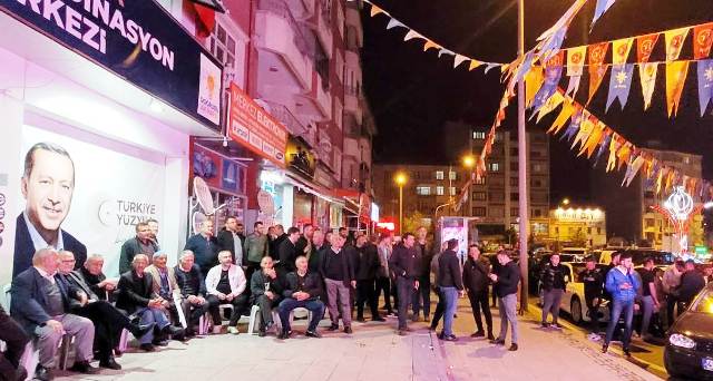 Ak Parti Seydişehir Seçim koordinasyon merkezinde  çalışmalar devam ediyor