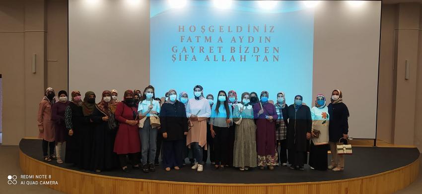 AK Partili Kadın  kollarına  ilk  yardım  eğitimi 