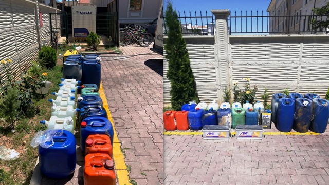 AKARYAKIT HIRSIZLARI POLİSİN ELİNDEN KAÇAMADI