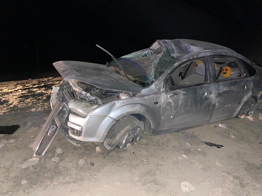 Aksaray'da şarampole devrilen otomobilin sürücüsü öldü